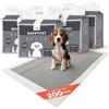 AQPET Tappetini igienici assorbenti con Carboni Attivi per Cane Traverse per Animali Domestici Cuccioli Anti Odore, 60x90 cm, 200 Pezzi