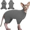 XFSRG Tuta Recupero Gatto a 4 Gambe Body Post Operatorio Body Chirurgico Gatti Post Sterilizzazione Tuta Anti Leccare Gatto per Gatti e Cani