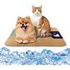 Shyllin Tappetino Refrigerante Cane, Tappeto Rinfrescante per Cani Gatti, Cuccia Refrigerante Lavabile, Cuccia Refrigerante Lavabile, Tappeto Refrigerante Per Cani,per Animali di Piccola Media Grande (XXL)