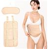Cuenxuenf 2 Stück Bauchwickel Rizinusöl,Wiederverwendbar,Geeignet für Bauch und Hals | Bio RizinusöL Pack Wrap Kit,Bauchwickel Rizinusöl,Knopfverschluss, verstellbar,auslaufsicher,Der Stoff ist angenehm