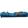 HUNTER collare per cane LONDON VARIO BASIC in nylon, regolabile, con chiusura di sicurezza, resistente, leggero, ad asciugatura rapida e facile da pulire, colore: azzurro, taglia XXS-XS/1