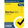 Norton 360 Deluxe 2021 | 5 Devices | 1 Year Subscription with Automatic Extension | Secure VPN and Password Manager | PC/Mac/Android/iOS | Activation Code in Original Packaging