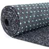 Carpeto Rugs Carpeto Erba Sintetica Balcone 100x500cm 6mm Antracite Facile da Pulire