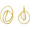 JOI D'ART ORECCHINI EMBOLIC IN ORO | Disegnati da Cristina Julià | Joidart | Collezione Embolic | Ottone placcato oro