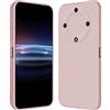 RankOne Custodia per HONOR Magic5 Lite 5G (6.67 Inches) Cover Morbida in Silicone TPU - Polvere di sabbia