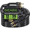 GearIT - Cavo per altoparlanti da 2 mm con connettori a banana placcati oro (10,6 metri), classe CL2, resistente, trecciato, 99,9% rame privo di ossigeno (OFC), nero, 10,6 m