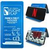 Flight Flap Supporto per telefono per aereo, supporto flessibile per cellulare, supporto pieghevole per scrivania, letto, ufficio, tapis roulant, accessori per aerei da viaggio a lungo termine