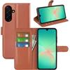 BOCTECH Cover a Libro in Pelle per Samsung Galaxy A27 5G, Marrone