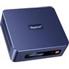 Beelink Mini PC SER3 Mini Computer con AMD Ryzen 5 3500U (4C/8T, fino a 3,7 GHz), 16GB SO-DIMM DDR4 + 256GB M.2 PCIe3.0x4 SSD, Supporto 4K HD/BT 5.0/Wi-Fi 5/1000Mbps LAN/Dual HDMI/Dual display