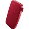 Fresh 'n Rebel Powerbank - USB-C in & out - Ricarica rapida (Fast Charge 20W) - 6 funzioni di sicurezza - Batteria esterna portatile per iPhone e Android (Berry Red, 18000 mAh)