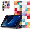SKYTAR Custodia per Samsung Tab A 10.1'',PU Pelle Case Copertura Cover per Samsung Galaxy Tab A 10,1''(2016) SM-T580N/T585N Tablet Protezione con Fonction Supporto (Cubo Variopinto)