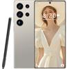 ULUCAN Telefono S25 Ultra Max 5G - 16GB di RAM, 1TB di spazio di archiviazione | Display AMOLED da 7,3 1440x3040 | Fotocamera Pro da 108MP e 72MP | Batteria da 8000mAh | Snapdragon 8Gen3,Grey-1TB