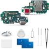 Extkry Connettore di Ricarica per Samsung Galaxy S22 Ultra Kit Riparazione | Porta di ricarica flat ricarica porta caricabatterie charging port microfono con kit di riparazione.