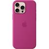 Apple Custodia MagSafe cover in silicone per iPhone 16 Pro Max - Fucsia