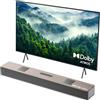 Hiwill 5.2.2 Canali Dolby Atmos Wood Sound Bar, Sound Bar All-in-One per Smart TV con Doppio Subwoofer Integrato, Sistema Audio Surround da 400 W per Altoparlanti TV, WoNoble A502