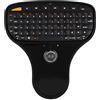 Cyrank Tastiera con Mouse Trackball, Tastiera Wireless USB 2.4G Trackball Mini Tastiera Multimediale USB per TV, Computer
