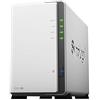 Synology 2 Bay Box esterno NAS bianco 12TB