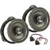 tomzz Audio 4039-002 Kit di installazione degli altoparlanti compatibile con Opel Astra F Omega B Vectra B Zafira A B 165mm sistema coassiale TA16.5-Pro