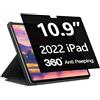 Phimoos Protezione schermo privacy a 360° per iPad A16 11a/10a generazione (modello 2025/2022, 11/10,9 pollici), anti-luce blu, antiriflesso, anti-impronte, compatibile con custodie, pellicola