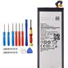 Vvsialeek EB-BA720ABE - Batteria per cellulare compatibile con Samsung Galaxy A7 2017 SM-J720F, con kit di attrezzi da 3600 mAh