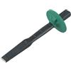 Micpointik Scalpello piatto in acciaio al cromo vanadio da 20,3 cm | Acciaio al cromo vanadio, trattato termicamente, elevata durezza, ideale per pietre dure