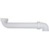 Schläfer 439406 | Sifone Lavandino con Doppia Curva di Scarico Salvaspazio Sottolavello, Raccordo di Scarico per Sifone, Attacchi Standard 1 1/2, Tubo 40mm