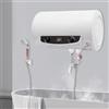 Kozivmo Scaldacqua da 50 l, con soffione doccia e tubo doccia, scaldacqua istantaneo, con indicatore LED, 220 V, 2000 W, elettrico istantaneo per la doccia in bagno