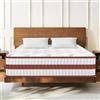 YIDATONG Materasso Singolo Memory Foam 90x190, Ortopedico Materassi Letto a Molle Insacchettate, Traspirante, Antiacaro e Anallergico, Antibatterico, Ergonomico Durezza Media, Altezza 24 cm, OEKO-TEX