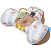 Taf Toys Cuscino Tummy Time Baby Orso - Cuscino per la veglia con 2 giocattoli rimovibili - Sviluppo motorio e muscoli del collo - Dalla nascita - 40 x 27 x 11 cm - 13715