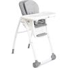 Joie multiply™ 6in1 seggiolone - 6 modalità, chiusura compatta, 5 altezze, 3 posizioni di reclinazione, vassoio regolabile - da 6 mesi a 6 anni (9-27 kg), arctic