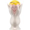 Alessi Angelo Miracolo AGJ01 3 - Statuina in Porcellana di Design, Decorata a Mano