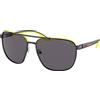 Prada Occhiali da Sole Linea Rossa LINEA ROSSA SPS 50YS Matte Black/Dark Grey Tuning 62/16/145 uomo