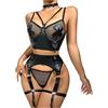 Generico Lingerie Donna Intimo Sexy Perizoma Sessuale Reggicalze Buco sotto Completo Seducente Dress Coppia Lenceria Commestibili Erotico Vestito Erotici Mutande