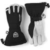 Hestra Guanti Heli Ski 5-Finger Donna/Uomo - a dita con fodera, Chiusura a strappo, a strappo autunno/inverno Inverno - 9 HS nero