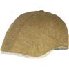 Riki Browns Coppola Uomo Estiva Lino - Berretto Piatto con Visiera Made in Italy - 100% Lino Fodera in Cotone - Coppola Siciliana Estiva Traspirante - Misure 56 58 60 62 (IT, Numero, 60, Caramel, visiera sabbia)