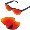 PapaViva Ricambio per lenti Oakley Frogskin Lite OO9374, Pro+ Fire Red Polarizzato, Taglia unica