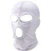 WYSUMMER Maschera integrale a 3 fori, passamontagna sottile da sci, Tre Fori Bianco, Taglia unica