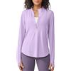 G4Free Lightbreeze - Maglia da sole da donna UPF 50+, a maniche lunghe, con | Protezione solare, ad asciugatura rapida, leggera, traspirante, traspirante, con fori per i pollici, orlo curvo con spacco