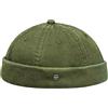 WEROR Dockercap Uomo - Berretto da pescatore - Cappello da marinaio - Berretto in cotone - lavorato a maglia - WEROR-451.1, oliva, Taglia unica