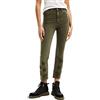 Desigual Denim_Unicorn, 4086 Dark Kaki Jeans, Green, 34 da Donna