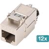 Digitus DN-93816-12 DIGITUS CAT 8.1 Keystone Modul, geschirmt, 12 Stk