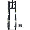 LHHL 2627,529 Forcella sospensione aria mountain bike asse passante 15x150mm | Dritta 1-1/8/conica 1-1/2 Corsa 200mm Rimbalzo Regolazione Forcelle anteriore per bicicletta da downhill