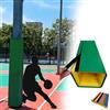 Generic Custom Basket Hoop Post Padding per palo quadrato, resistente ai raggi UV Crash Cushion Rod Pads, Volley Pole Protection Wrap Mat per Corte