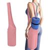 Hiseng Borsa per Tappetino da Yoga | Aperta Tote Bag in Tela Leggera, Custodia Pieghevole con Tasca Posteriore Invisibile per Fitness, Viaggi, Yoga all'Aperto