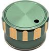 ZMdooreasy Pomello per bobina in lega per ZEORSHIS Casting Sound Click | Lega di alluminio CNC, struttura sonora interna, vestibilità precisa, colori nero verde dorato, leggero 2g