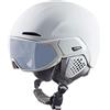 ALPINA Unisex - Adulti, ALTO V Casco da sci, white matt, 55-59 cm