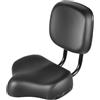 ZephPerton Sella Per Bicicletta Con Schienale, Sella Oversize, Sella Extra Larga E Confortevole Con Cuscino In Pu Per Adulti, Mountain Bike, Tricicli E Cyclette.