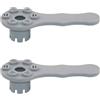 TOYANDONA Chiave per Valvola di Barca Gonfiabile 2 Pezzi PVC