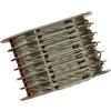 Tufgo Set di leader in nylon Leadcore da 50 cm-100 cm | materiale di nylon, opzioni da 50 cm a 100 cm, colore verde militare, resistente alle intemperie, di lunga durata