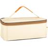 VlHpnpe Organizzatori di utensili da cucina all'aperto Design facile da pulire Scomparti multipli adatti per campeggio BBQ Party Uso multifunzionale Camping Storage Bag